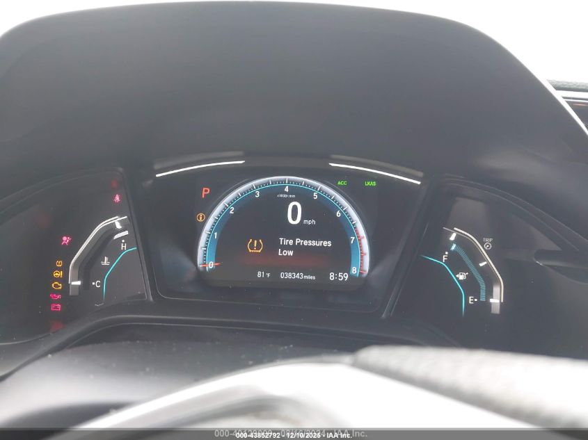 2020 Honda Civic Lx VIN: 19XFC2F66LE015977 Lot: 43852792