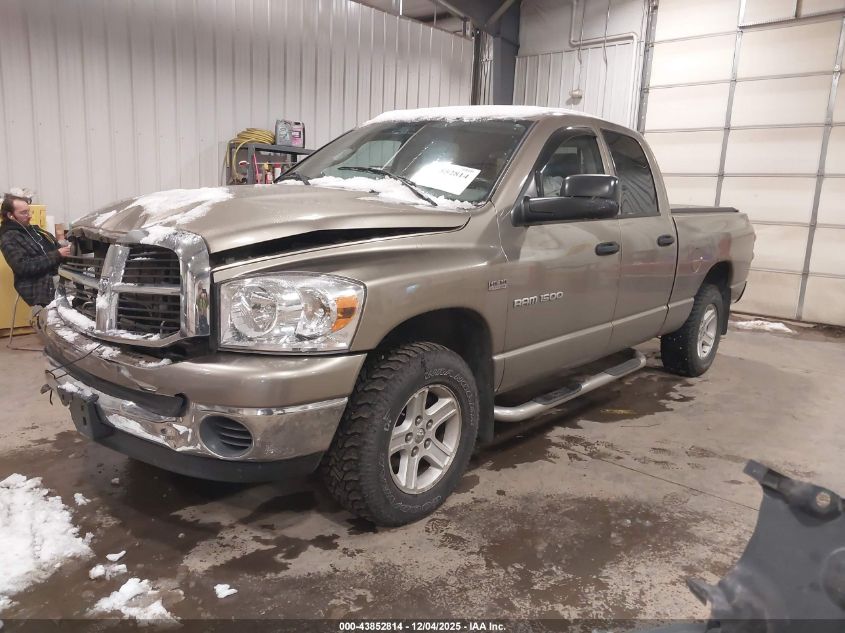 2007 Dodge Ram 1500 Slt/Trx4 Off Road/Sport VIN: 1D7HU18207J593193 Lot: 43852814