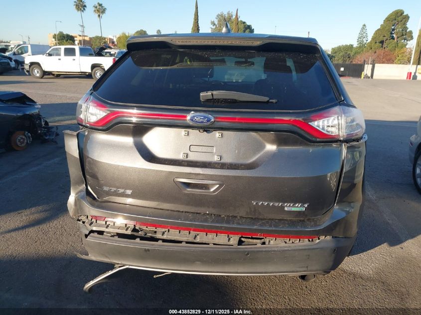 2017 Ford Edge Titanium VIN: 2FMPK3K97HBB28926 Lot: 43852829