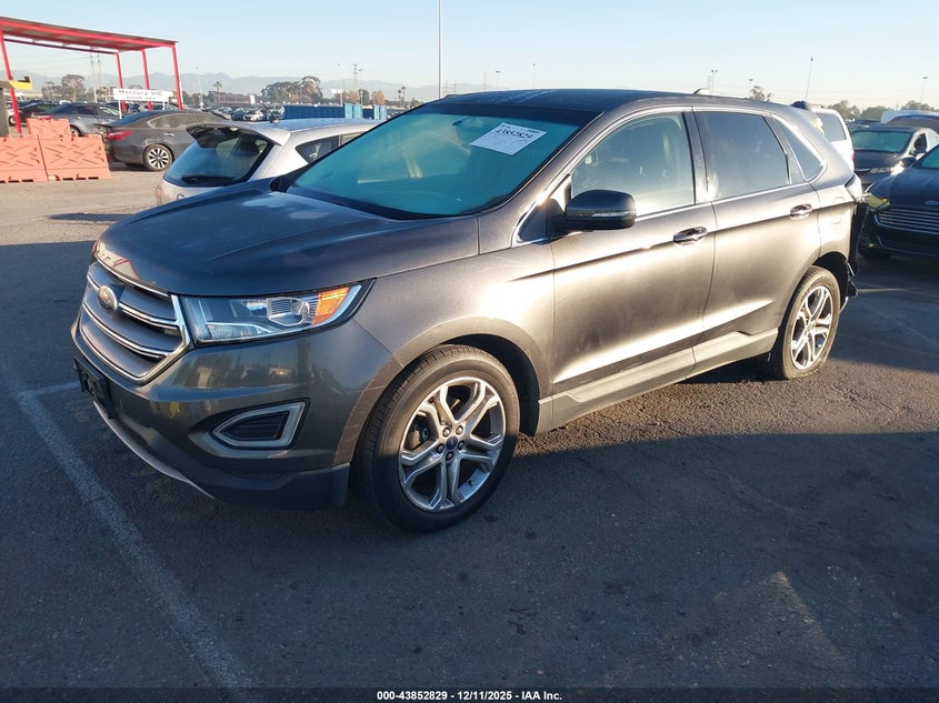 VIN 2FMPK3K97HBB28926 2017 FORD EDGE TITANIUM