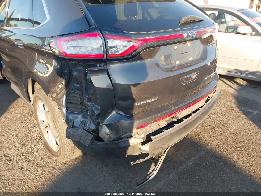 2017 Ford Edge Titanium VIN: 2FMPK3K97HBB28926 Lot: 43852829