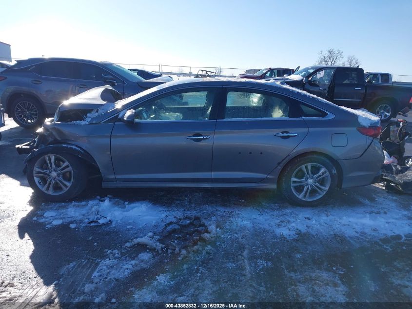 2018 Hyundai Sonata Sel VIN: 5NPE34AF5JH618085 Lot: 43852832