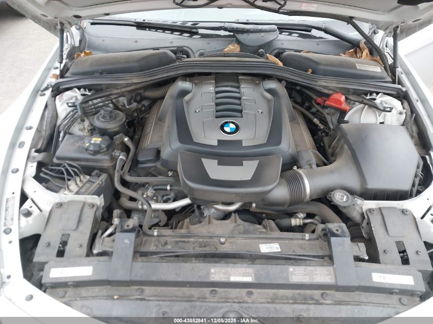 2008 BMW 650I VIN: WBAEB53568CX63510 Lot: 43852841