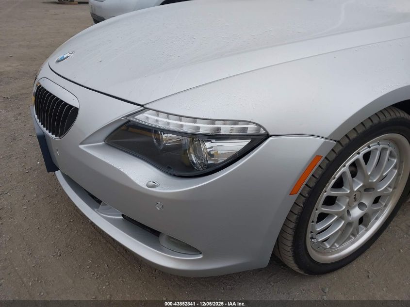 2008 BMW 650I VIN: WBAEB53568CX63510 Lot: 43852841