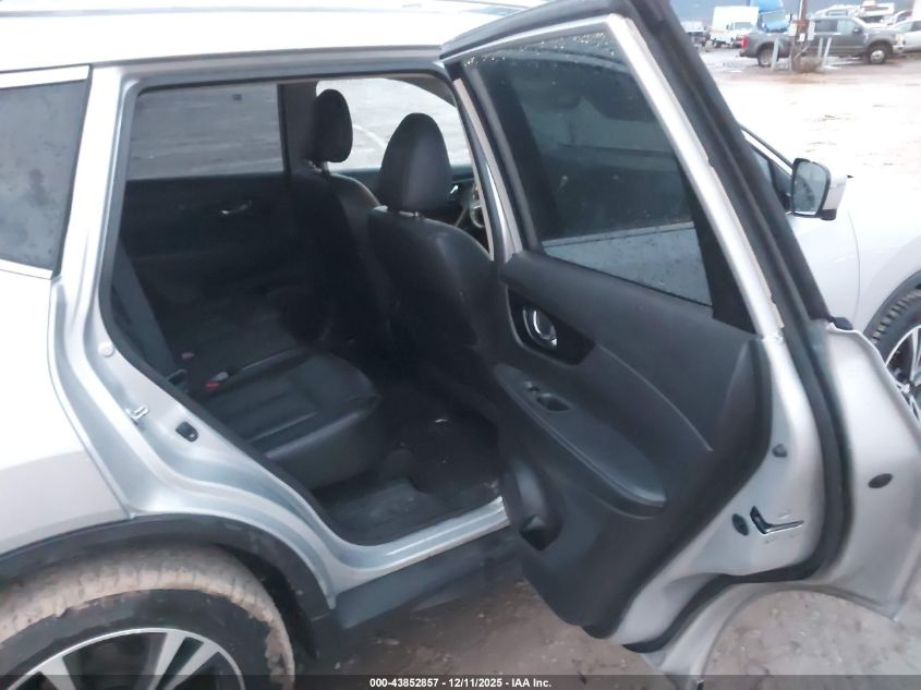 2017 Nissan Rogue Sl VIN: JN8AT2MT4HW153828 Lot: 43852857