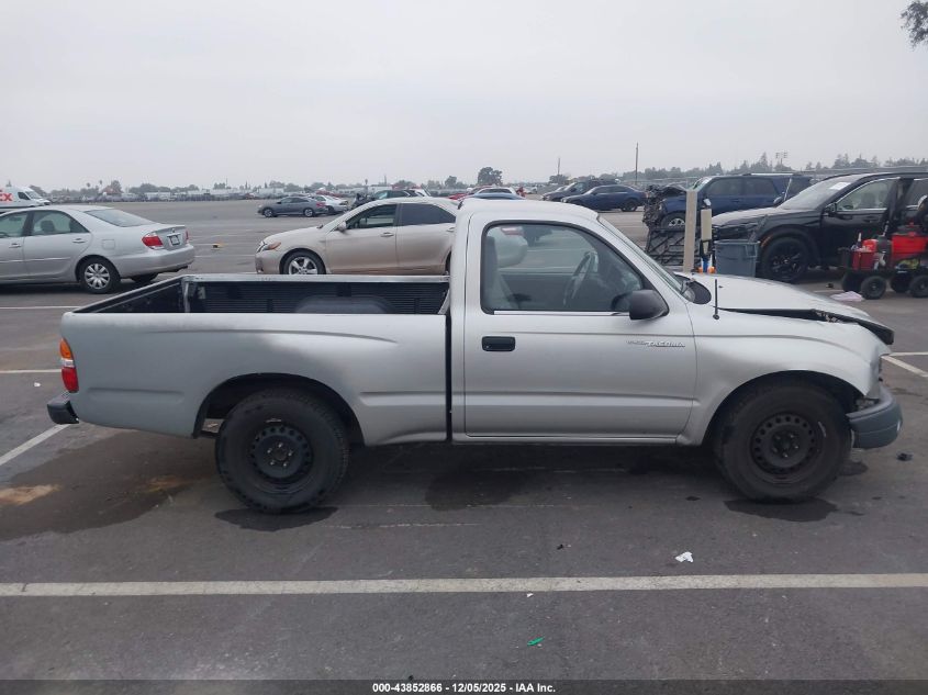 2001 Toyota Tacoma VIN: 5TENL42N21Z809546 Lot: 43852866