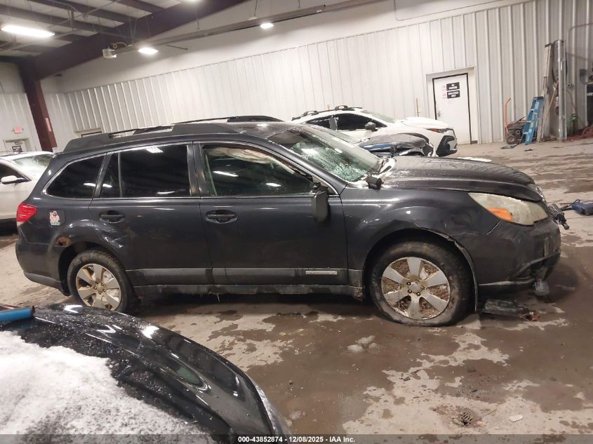 2010 Subaru Outback 2.5I Premium VIN: 4S4BRBCC0A1334049 Lot: 43852874