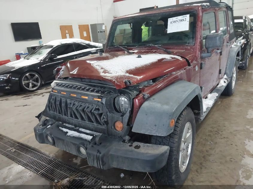 2008 Jeep Wrangler Unlimited X VIN: 1J4GA39108L555947 Lot: 43852882