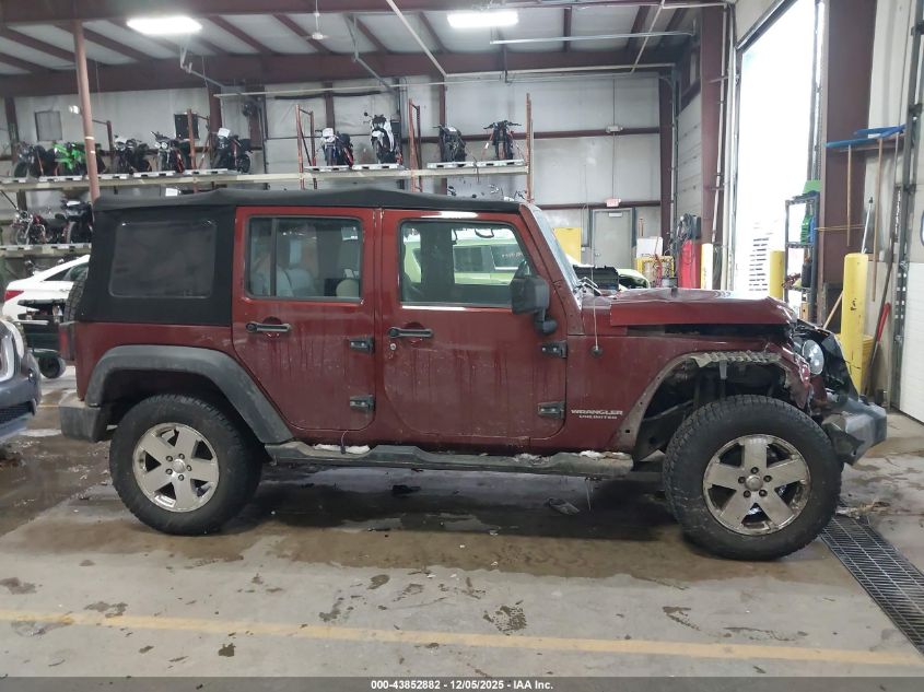 2008 Jeep Wrangler Unlimited X VIN: 1J4GA39108L555947 Lot: 43852882
