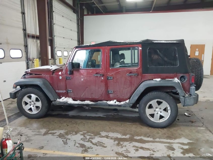 2008 Jeep Wrangler Unlimited X VIN: 1J4GA39108L555947 Lot: 43852882