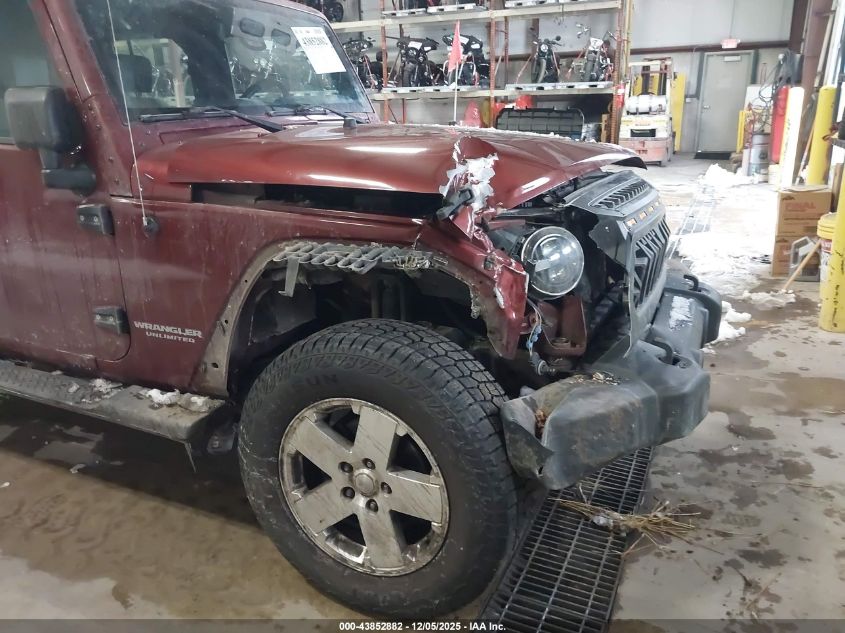 2008 Jeep Wrangler Unlimited X VIN: 1J4GA39108L555947 Lot: 43852882