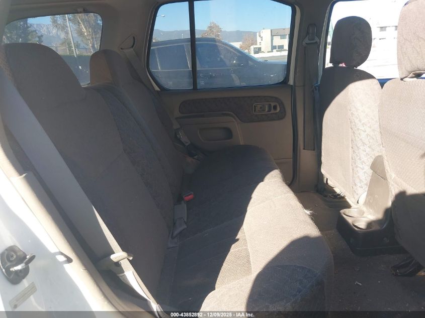 2001 Nissan Xterra Xe-V6 VIN: 5N1ED28T01C521557 Lot: 43852892