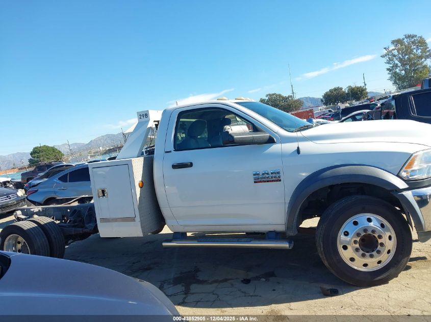 2016 Ram 5500 Chassis Tradesman/Slt VIN: 3C7WRMBL5GG245402 Lot: 43852905