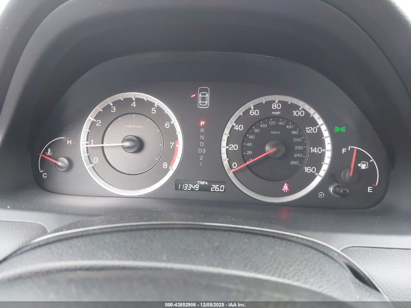 2009 Honda Accord 2.4 Lx-P VIN: 1HGCP26439A124027 Lot: 43852906