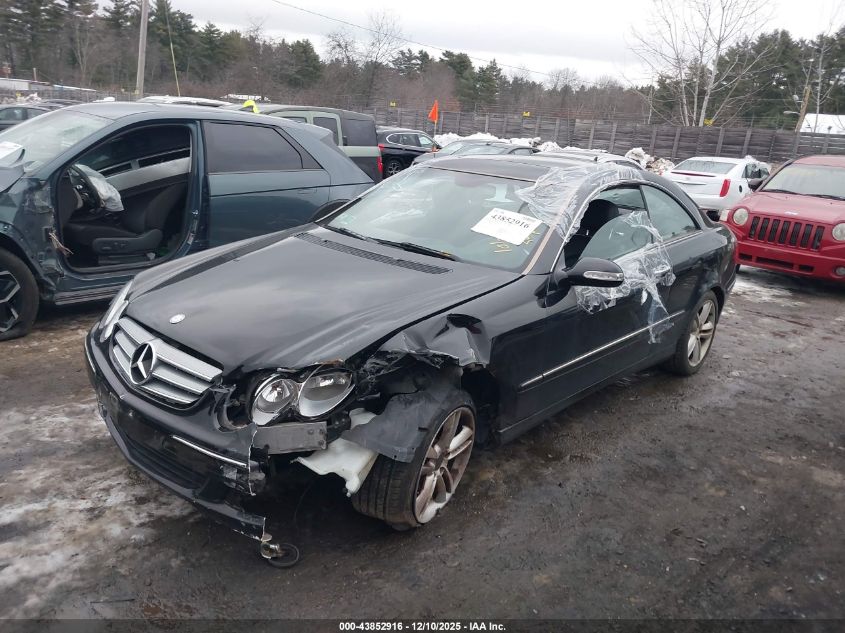 2008 Mercedes-Benz Clk 350 VIN: WDBTJ56H48F250787 Lot: 43852916