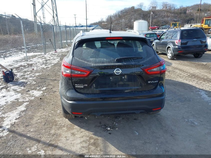 2020 Nissan Rogue Sport Sv Awd Xtronic Cvt VIN: JN1BJ1CW3LW381892 Lot: 43852927