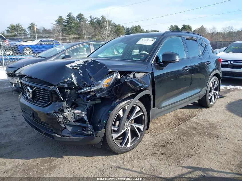 2019 Volvo Xc40 T5 Momentum/T5 R-Design VIN: YV4162XZ1K2017722 Lot: 43852928