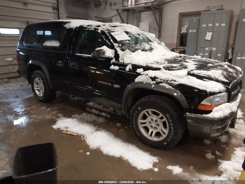 2002 Dodge Dakota VIN: 1B7FL16X62S643942 Lot: 43852933