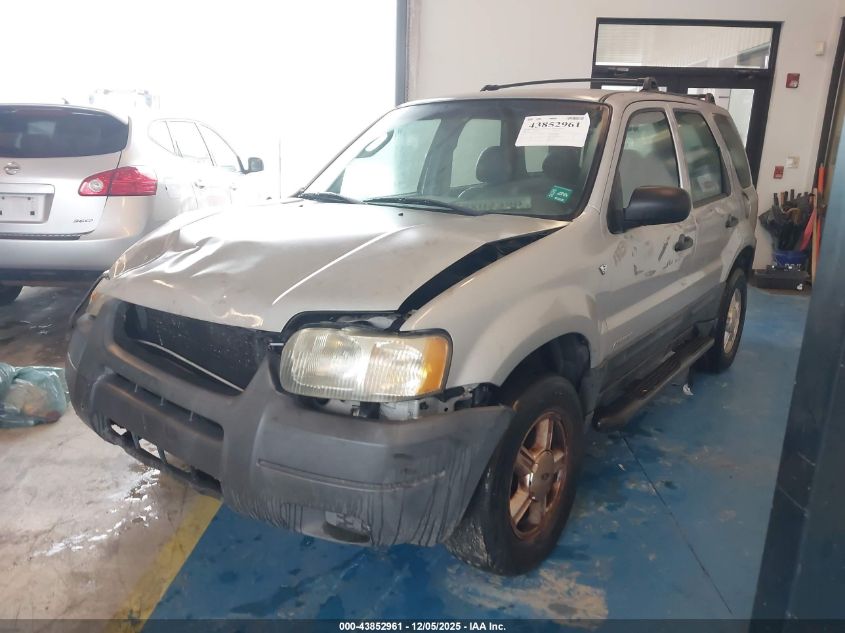 2002 Ford Escape Xls VIN: 1FMYU01162KC84834 Lot: 43852961