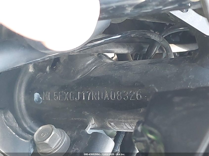 2024 Kawasaki Ex500 A/B VIN: ML5EXGJ17RDA08326 Lot: 43852994