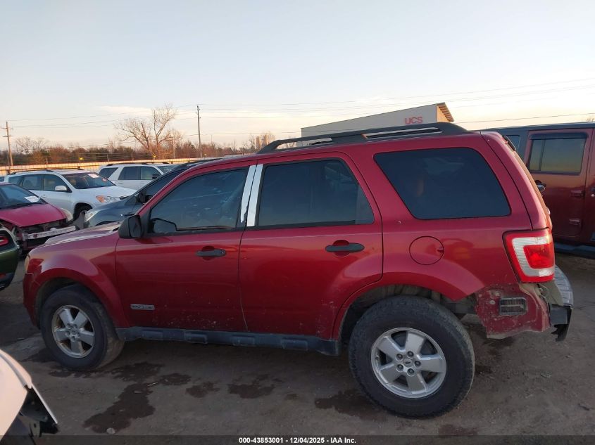 2008 Ford Escape Xlt VIN: 1FMCU03Z08KA29036 Lot: 43853001