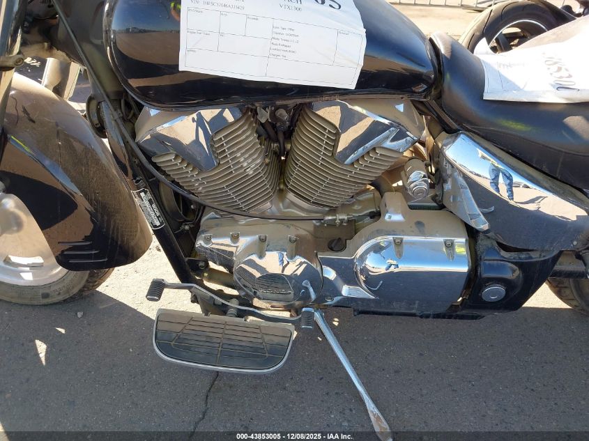 2006 Honda Vtx1300 R VIN: 1HFSC52646A313429 Lot: 43853005