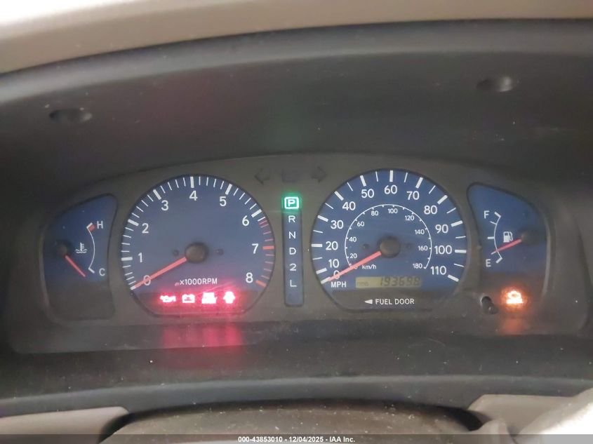 2002 Toyota Sienna Xle VIN: 4T3ZF13C92U461360 Lot: 43853010