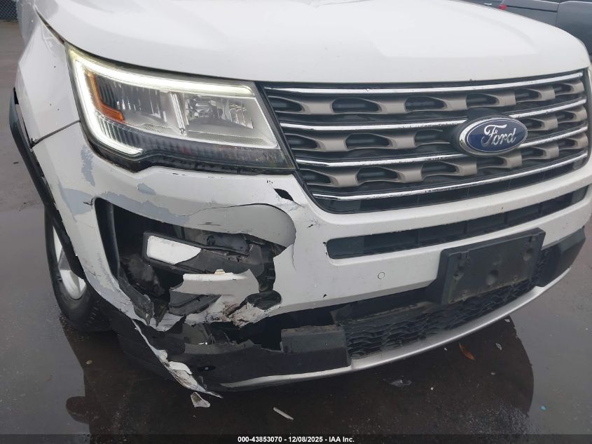 2017 Ford Explorer Xlt VIN: 1FM5K8D86HGD08951 Lot: 43853070