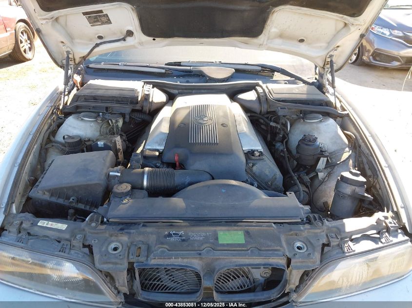 2000 BMW 540Ia VIN: WBADN6341YGM67061 Lot: 43853081