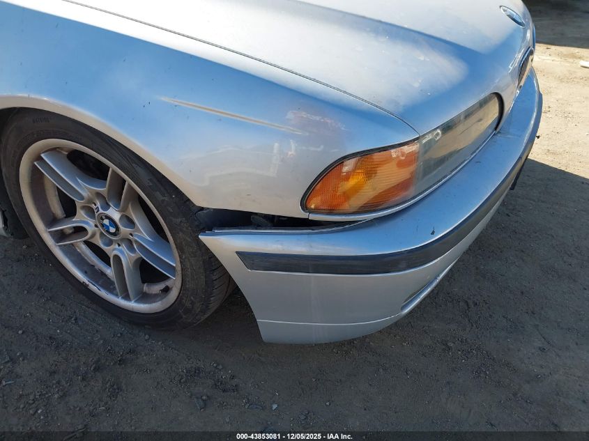 2000 BMW 540Ia VIN: WBADN6341YGM67061 Lot: 43853081