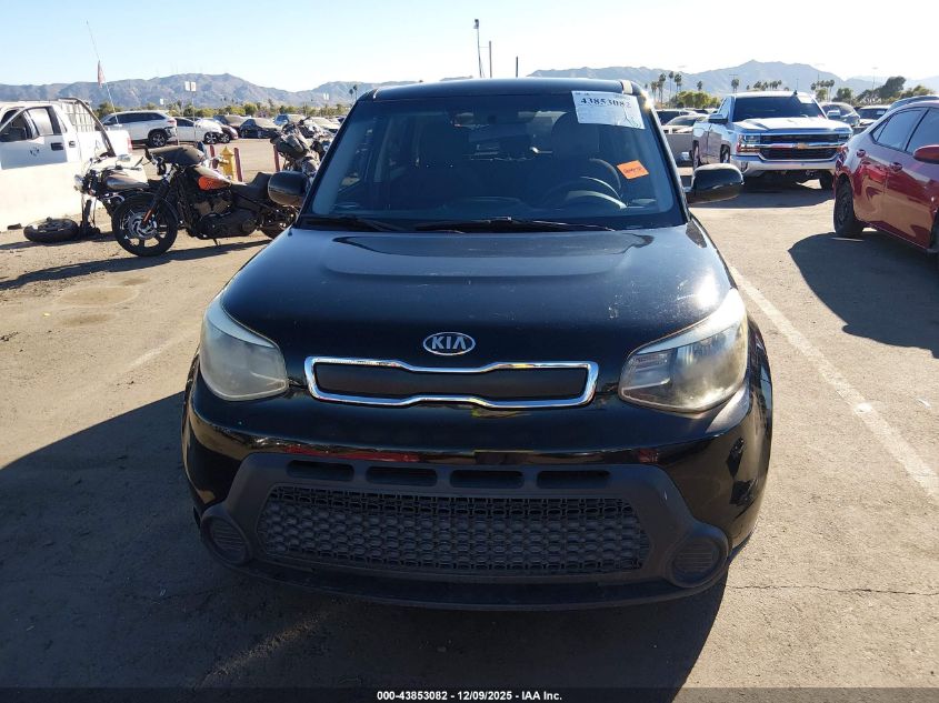 2014 Kia Soul VIN: KNDJN2A26E7107103 Lot: 43853082