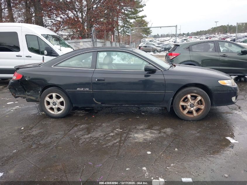 2000 Toyota Camry Solara Sle V6 VIN: 2T1CF28P9YC368509 Lot: 43853094