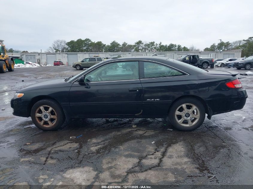 2000 Toyota Camry Solara Sle V6 VIN: 2T1CF28P9YC368509 Lot: 43853094