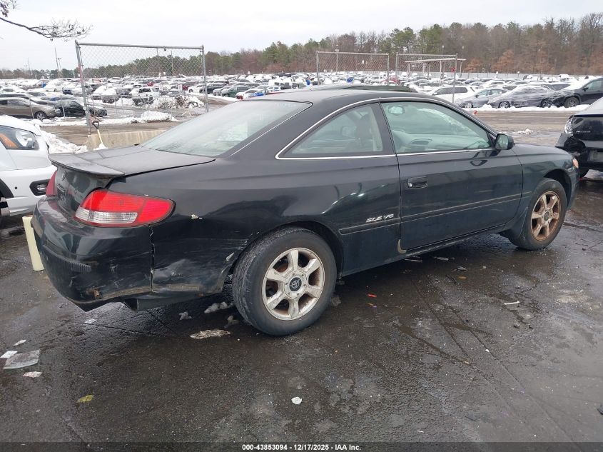 2000 Toyota Camry Solara Sle V6 VIN: 2T1CF28P9YC368509 Lot: 43853094