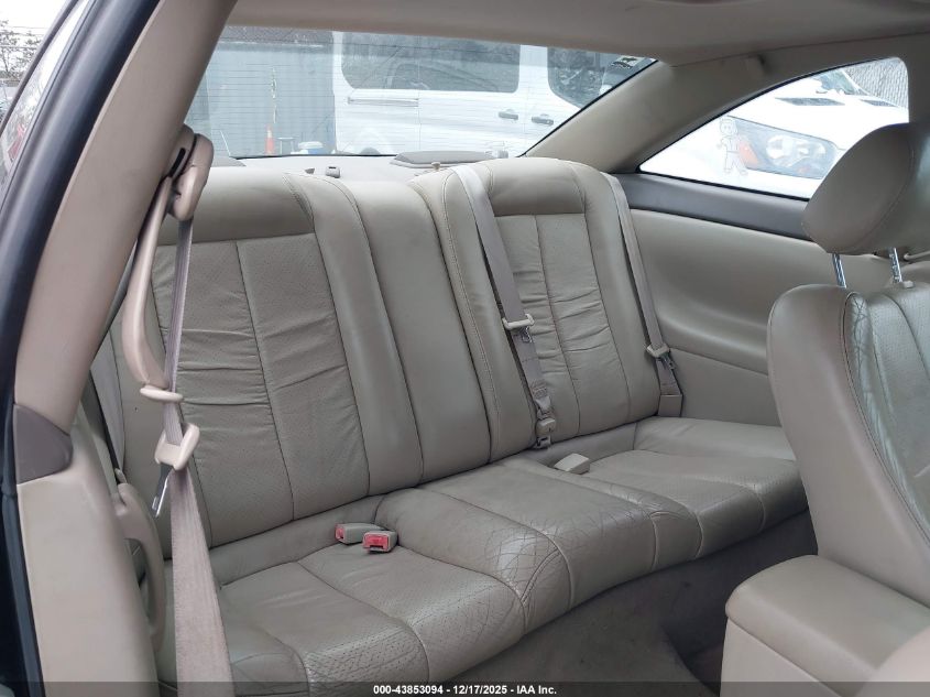 2000 Toyota Camry Solara Sle V6 VIN: 2T1CF28P9YC368509 Lot: 43853094