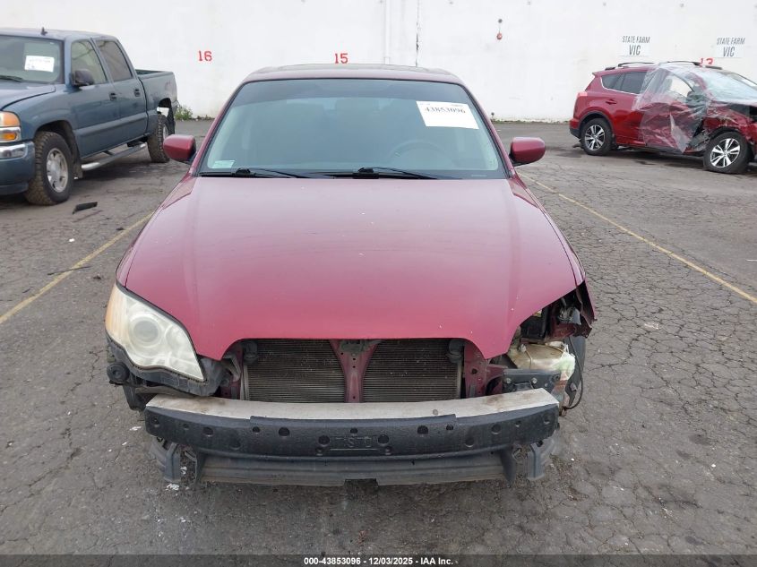 2009 Subaru Legacy 2.5I VIN: 4S3BL616497236208 Lot: 43853096