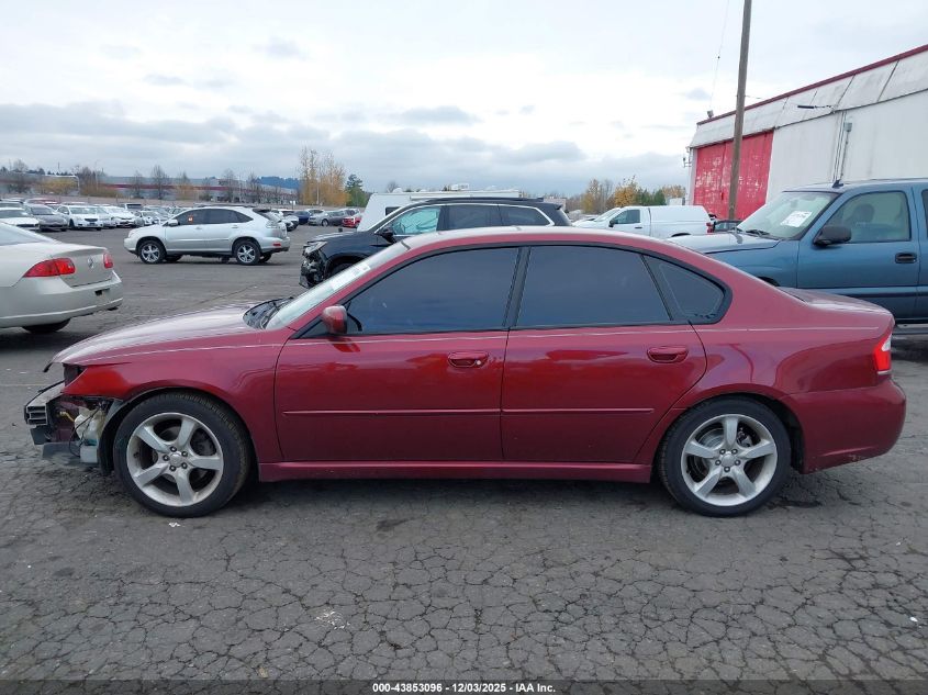 2009 Subaru Legacy 2.5I VIN: 4S3BL616497236208 Lot: 43853096