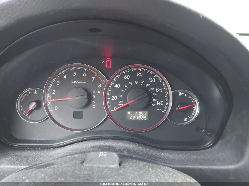 2009 Subaru Legacy 2.5I VIN: 4S3BL616497236208 Lot: 43853096