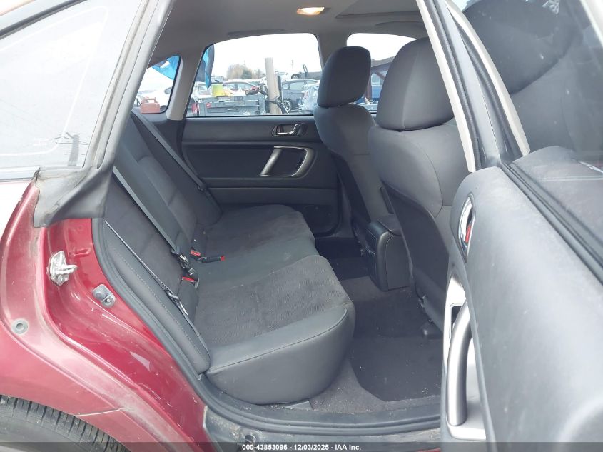 2009 Subaru Legacy 2.5I VIN: 4S3BL616497236208 Lot: 43853096