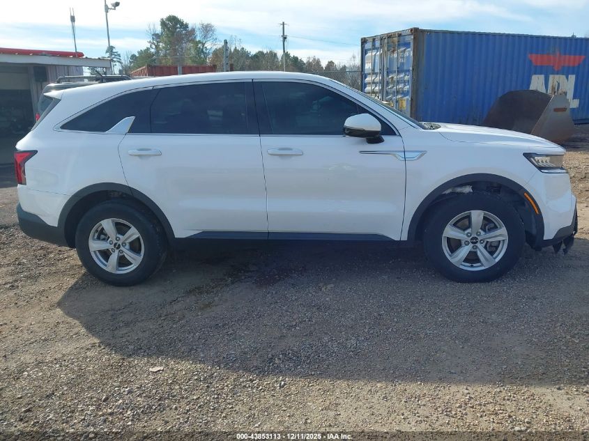 2023 Kia Sorento Lx VIN: 5XYRG4LC5PG186400 Lot: 43853113
