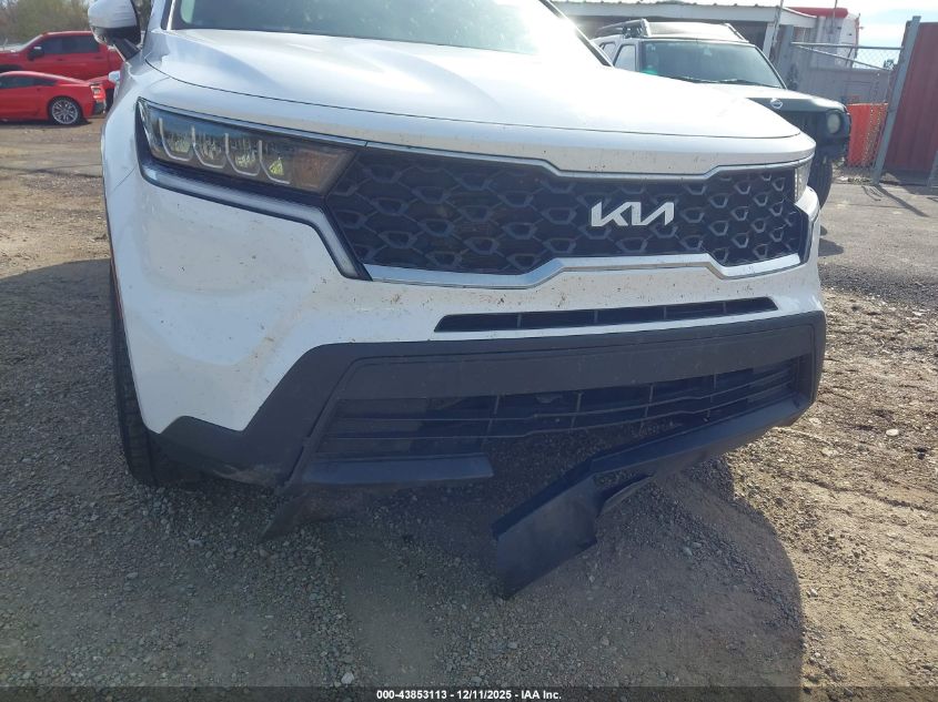 2023 Kia Sorento Lx VIN: 5XYRG4LC5PG186400 Lot: 43853113