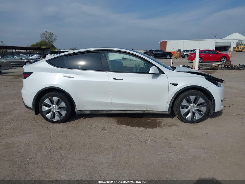 2023 Tesla Model Y Awd/Long Range Dual Motor All-Wheel Drive VIN: 7SAYGDEE4PA045903 Lot: 43853137