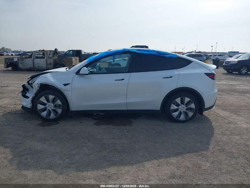 2023 Tesla Model Y Awd/Long Range Dual Motor All-Wheel Drive VIN: 7SAYGDEE4PA045903 Lot: 43853137