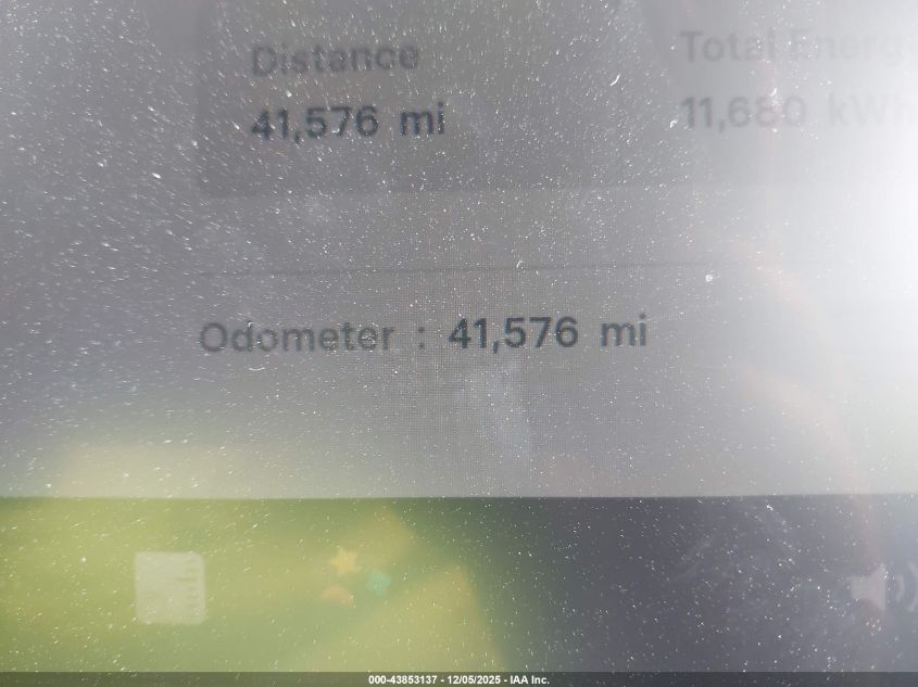 2023 Tesla Model Y Awd/Long Range Dual Motor All-Wheel Drive VIN: 7SAYGDEE4PA045903 Lot: 43853137