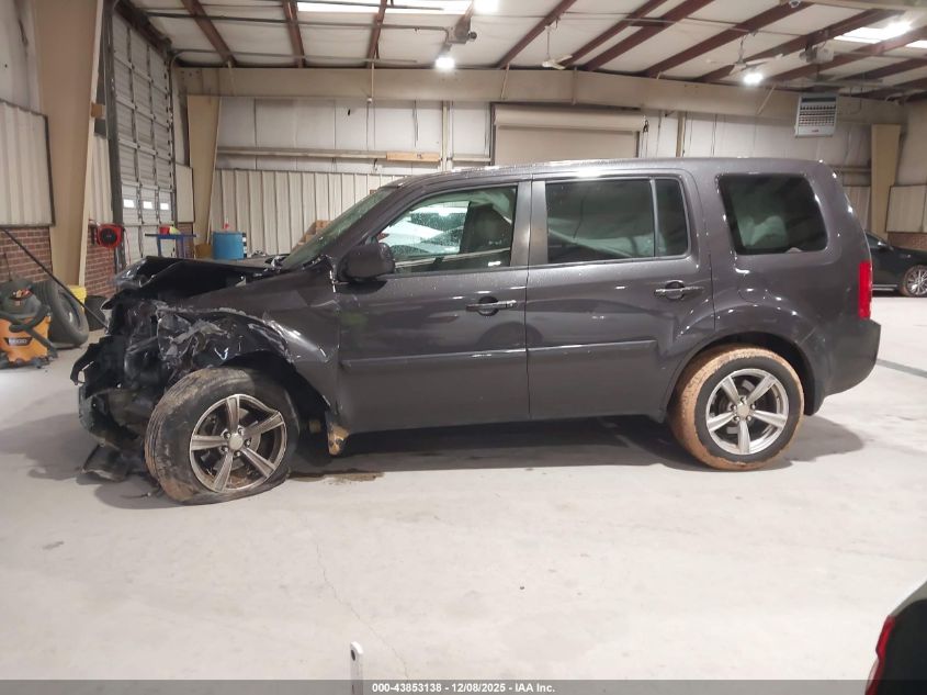 2015 Honda Pilot Ex-L VIN: 5FNYF4H5XFB049788 Lot: 43853138