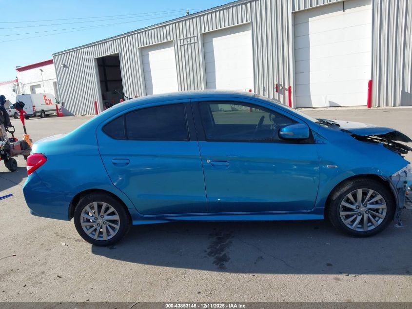 2020 Mitsubishi Mirage G4 Se VIN: ML32F4FJ4LHF04268 Lot: 43853148