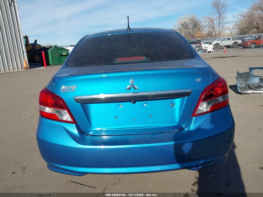 2020 Mitsubishi Mirage G4 Se VIN: ML32F4FJ4LHF04268 Lot: 43853148