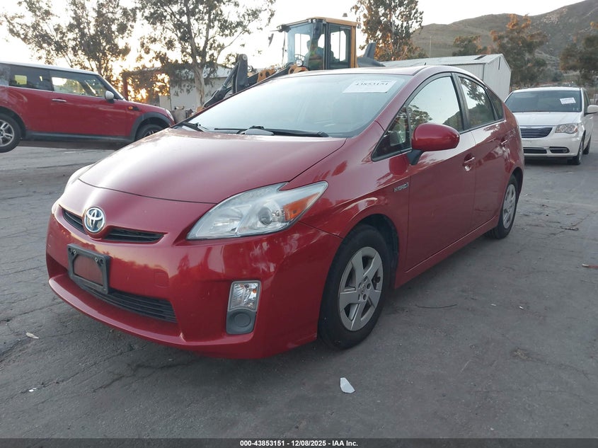 JTDKN3DU7B1465638 2011 TOYOTA PRIUS photo no. 2
