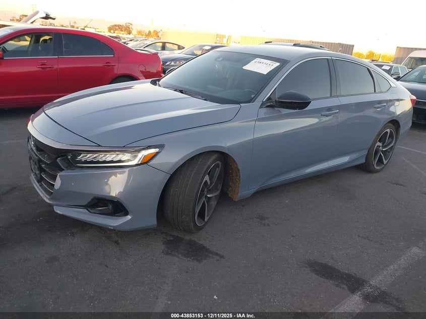 1HGCV1F38MA107594 2021 HONDA ACCORD photo no. 2