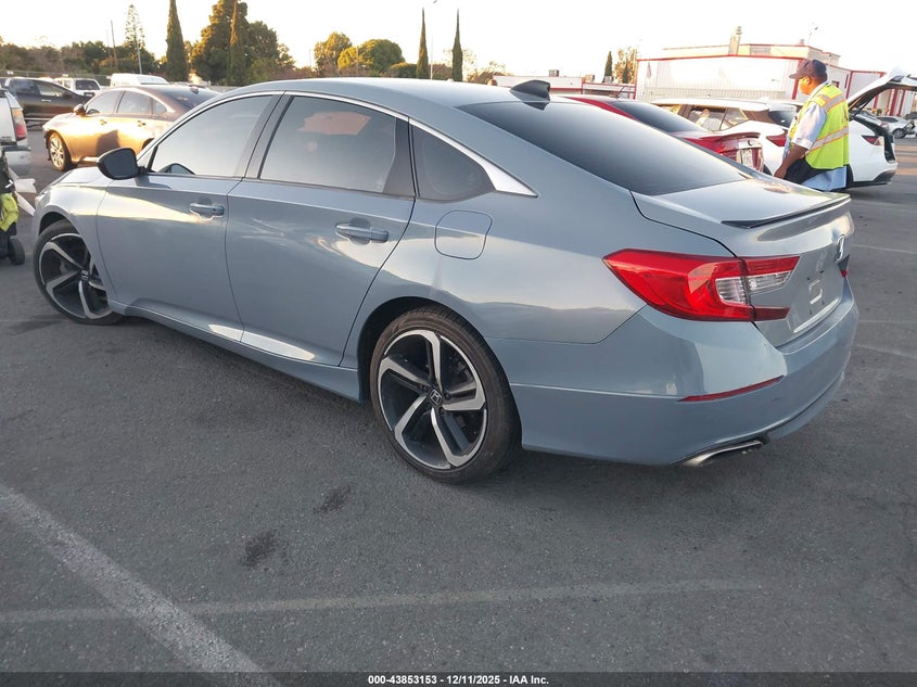1HGCV1F38MA107594 2021 HONDA ACCORD photo no. 3